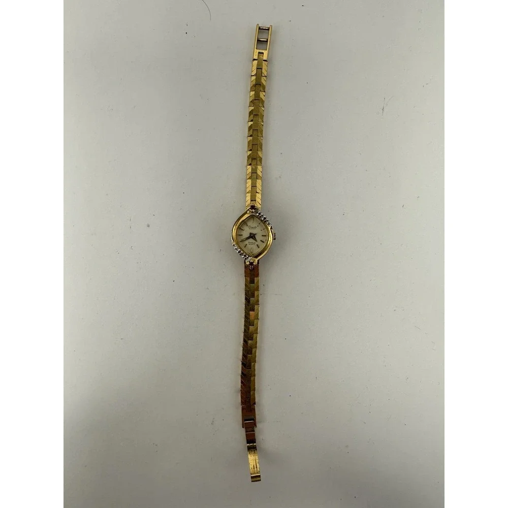 Armitron Deauville Diamond Ruby New Battery Ladies‎ Watch 16MM 5.75